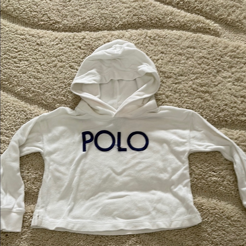 Polo by Ralph Lauren Kids White Hoodie